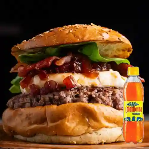 Combo Burger Philadelphia + Colombiana 400 ml