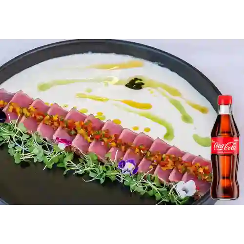 Combo Tataki de Atún Rojo + Coca Cola Original 300ML