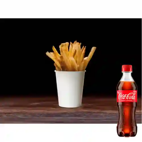 Combo Papas a la Francesa + Coca Cola Original 400 ml