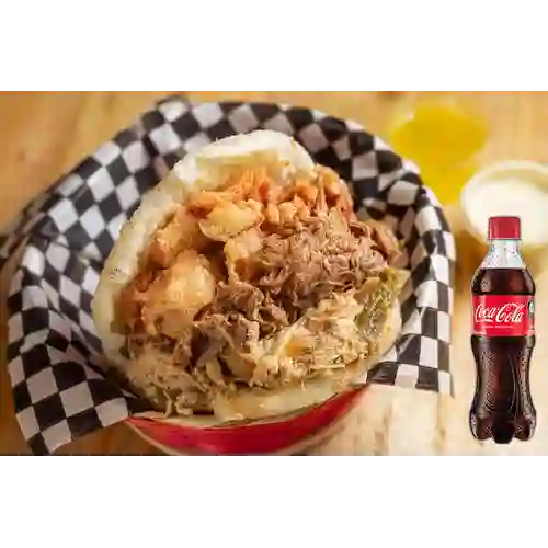Combo Arepa Trifásica de Pollo +Cocacola Orig 400ml