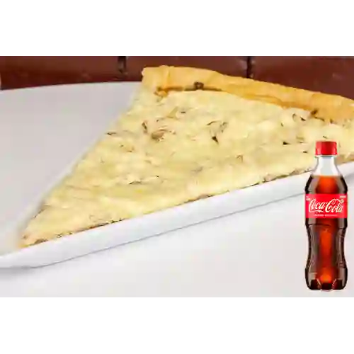Pizza Pollo c/ Champiñones + Cocacola Org 400ml