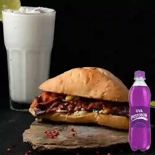 Combo Torta Campechana + Postobon Uva 400 ml