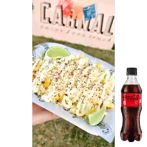 Combo Esquites + Coca Cola Sin Azúcar 400ml