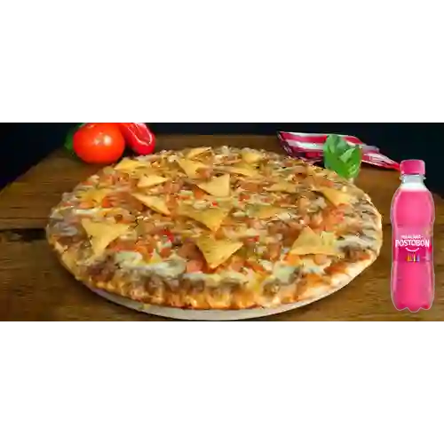 Combo Pizza Mexicana + Postobón Manzana 250 ml