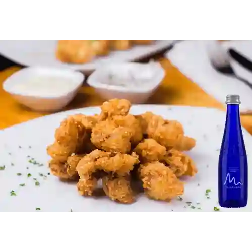 Combo Chicharron de Pescado + Manatial Sin Gas 300ML