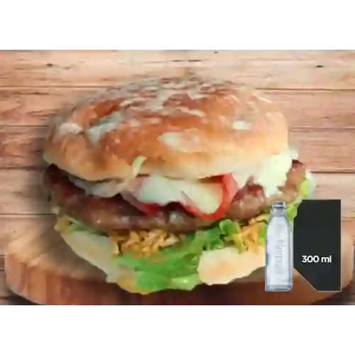 Combo Hamburguesa Sencilla + Bretaña 300 ml