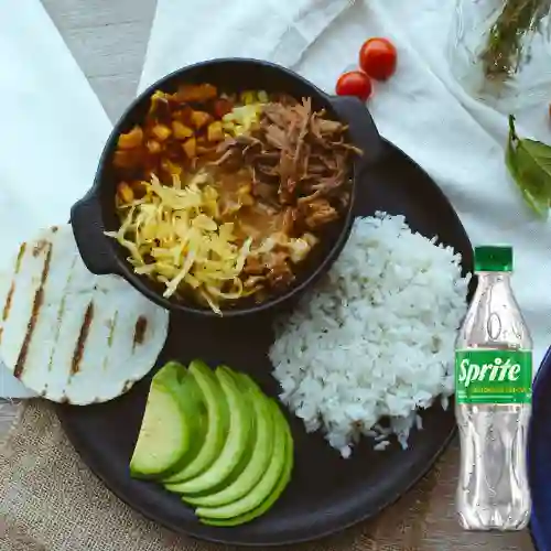 Combo Cazuela Antioqueña + Sprite Original 400ml
