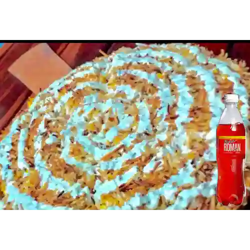 Combo Pizza Especial Small + Kola Roman 400 ml