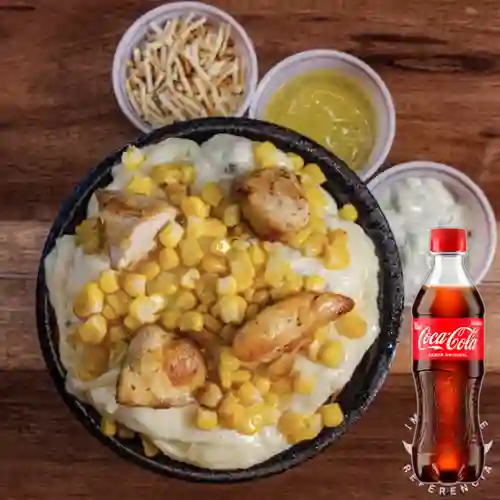 Combo Desgranado Pollo Suizo +cocacola Orig 400Ml