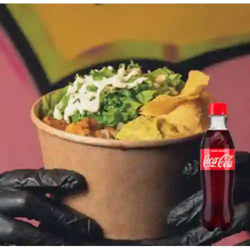 Combo Bowl Pollo Pollito +Cocacola Orig 400ml