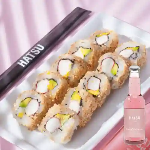 12 Bocados de Palmito +Hatsu Frambuesa/Rosas 300ml