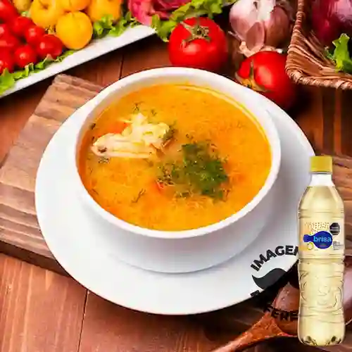 Combo Almuerzo Ejecutivo + Brisa Saborizada Maracuyá 600ml