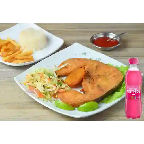Combo Bagre + Postobón Manzana 250 ml