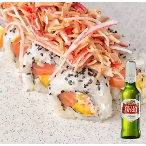 Combo Akaza Roll Sushi Master 2024 + Stella Artois 300ml