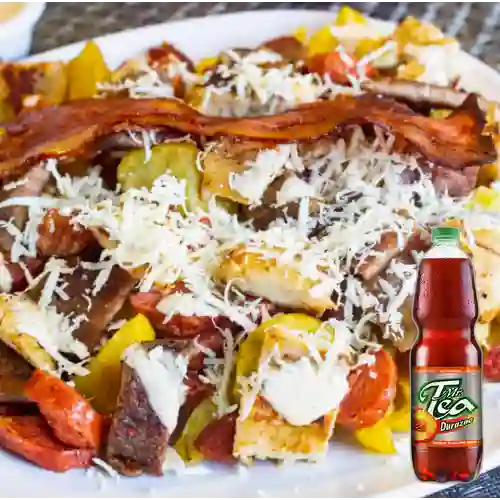 Combo Megas Papas Locas + Mr Tea Durazno 1.5 l