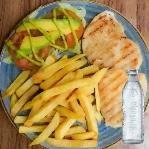 Combo Asado de Pechuga + Soda 300ml