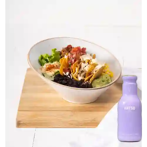 Combo Bowl Mexicano + Hatsu Lila Flor de Cerezo 400 ml