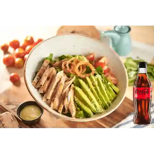 Combo Bowl Chicken Parmesan +Cocacola S/az 300ML