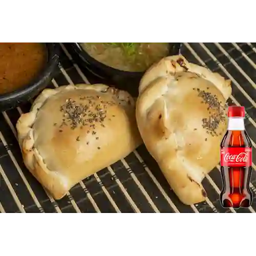 Combo Empanada Argentina de Carne +Cocacola Orig 250ML