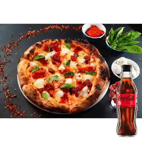 Vittoria Pizza Master 2023 Ganadora +CocaCola S/az 300ml