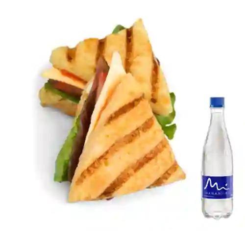 Sándwich Mediterráneo +Agua Mineral Manantial 600ml