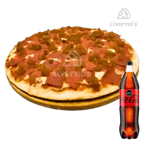 Combo Pizza Hawaiana Small + Coca Cola Zero 1.5 l