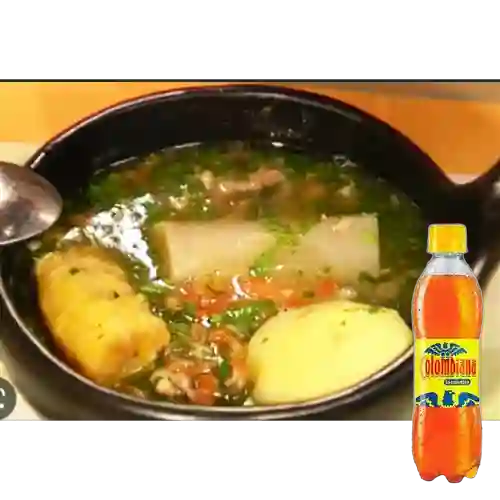Combo Sopa de Sancocho + Colombiana 400 ml