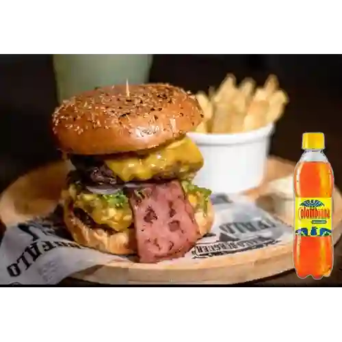 Combo Buffalo Burger + Colombiana 400 ml