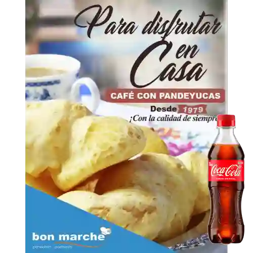Combo Pandebonos&Pandeyuca Mixtos +CocaCola Orig 400ml