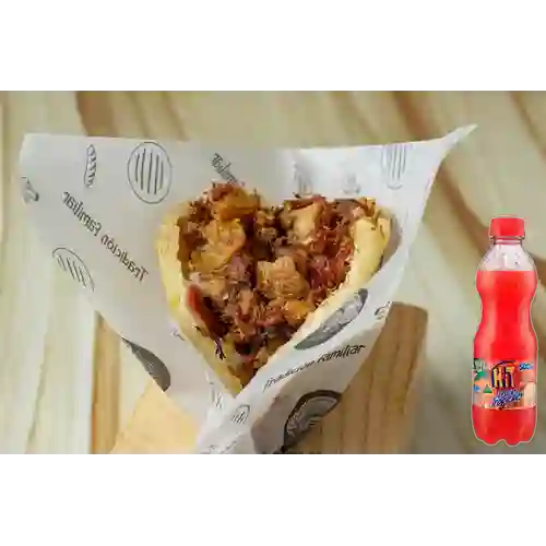 Combo Arepa de la Abuela + Hit Tropical 500 ml