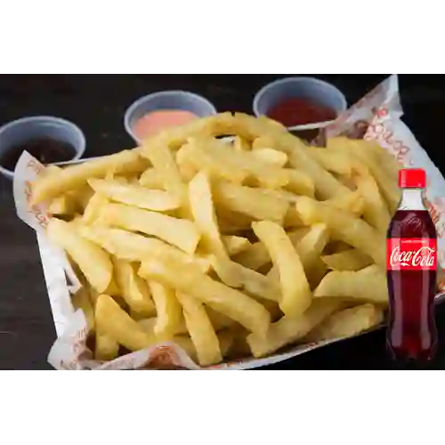 Combo Papas Crocantes +Cocacola Orig 400ml