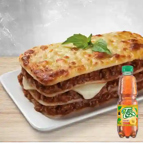 Combo Lasagna + Botella Mr. Tea Durazno (500ml)