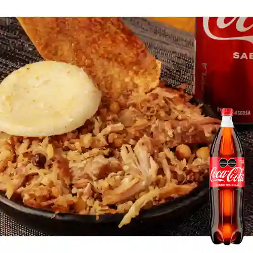Combo Lechona 800 gr + Coca Cola Original 1.5 L