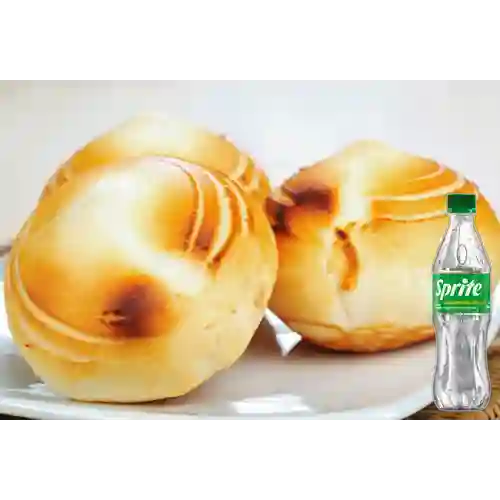 Combo Pan de Bono + Sprite Original 400ml