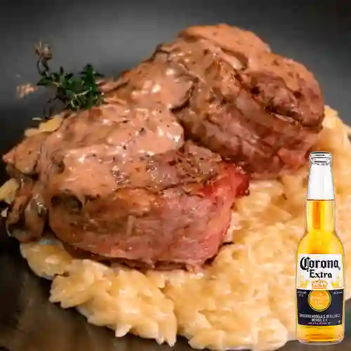 Combo Filet Mignon + Corona 330 ml