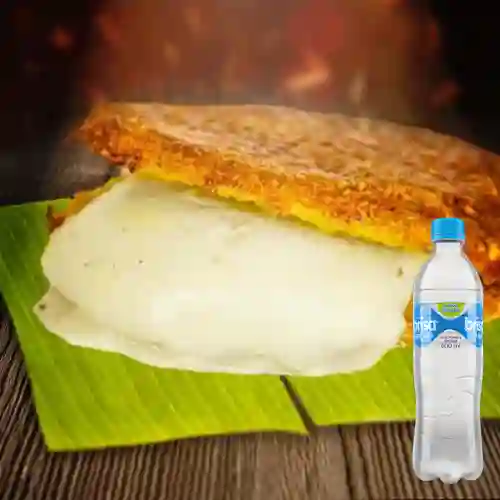 Arepa Chócolo c/ Queso Mozzarella +Brisa S/gas 600ml