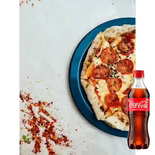Combo Pizza de Carnes + Coca Cola Original 400 ml
