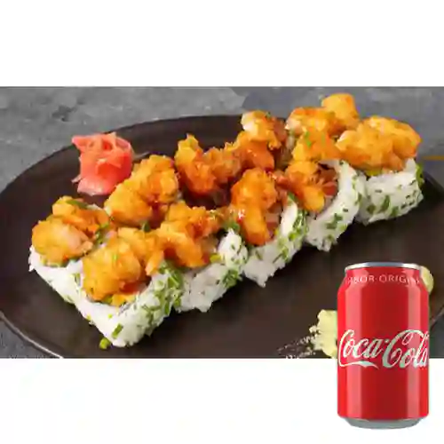 Combo Crocante Camarón Roll + Coca Cola Original 330ML