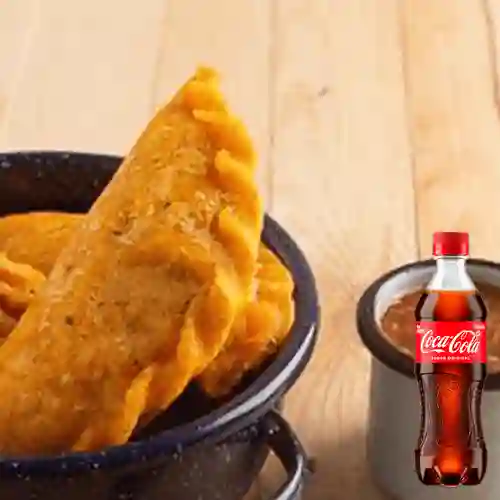 Combo Empanada de Carne Grande +Cocacola Orig 400ml