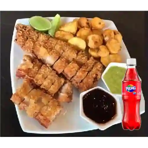 Combo Chicharron Apanado + Premio 400 ml