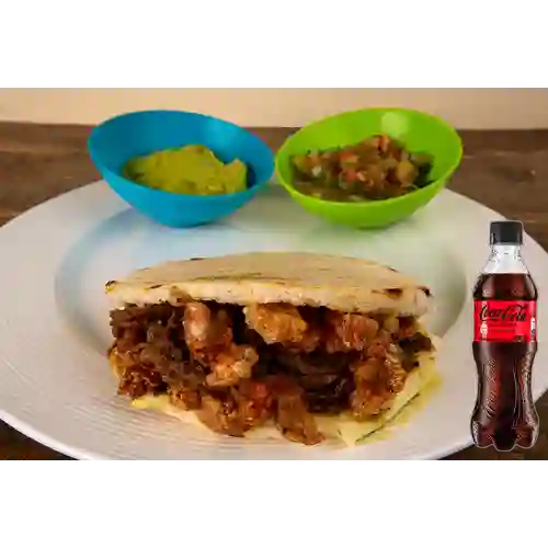 Combo Carnívora + Coca Cola Sin Azúcar 400 ml