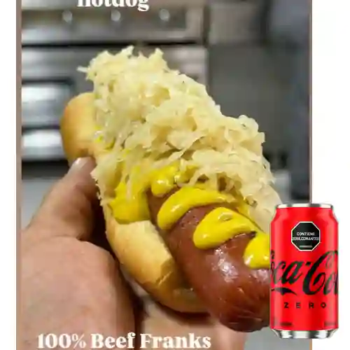 Combo New York Hot Dog + Coca-Cola ZERO 330 ml