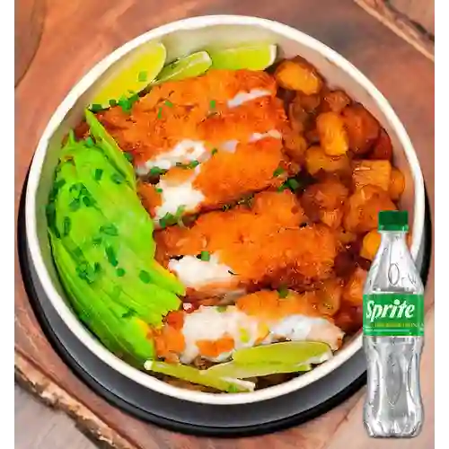 Combo Poke Bowl Playero + Sprite Original 400ml