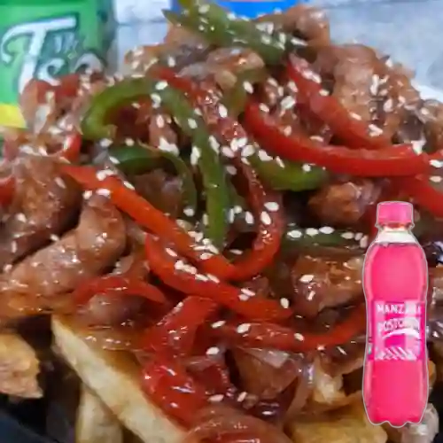 Combo Cup Teriyaki + Manzana 200 ml