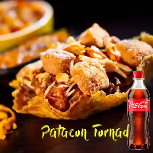 Combo Patacon Tornado + Coca Cola Original 400 ml