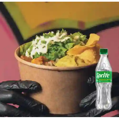 Combo Bowls Birria + Sprite Original 400ml