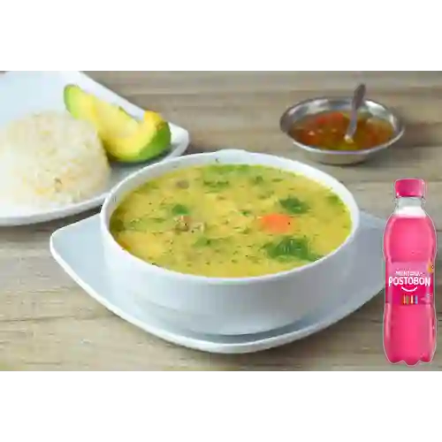 Combo Mondongo + Postobón Manzana 250 ml