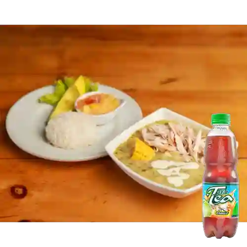 Combo Ajiaco Kikos Junior + Mr Tea de Limón 600 ml