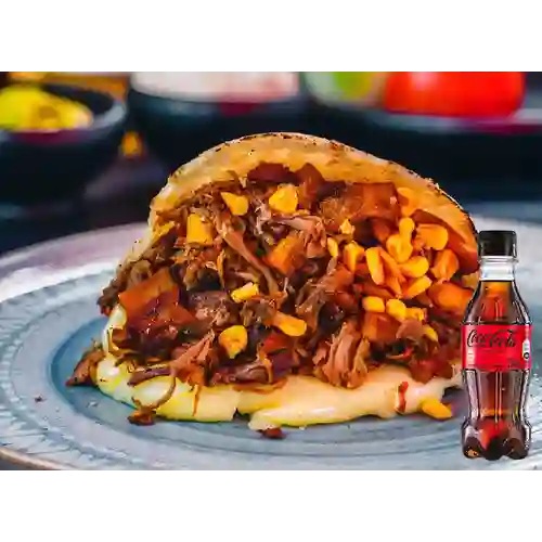 Combo Arippos Carne + Coca-Cola Sin Azúcar 250 ml
