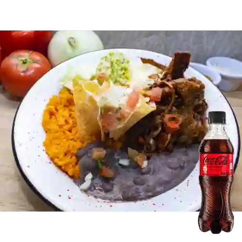 Bowl Recargado (C/ Dos Carnes) + Cocacola S/az 400ml